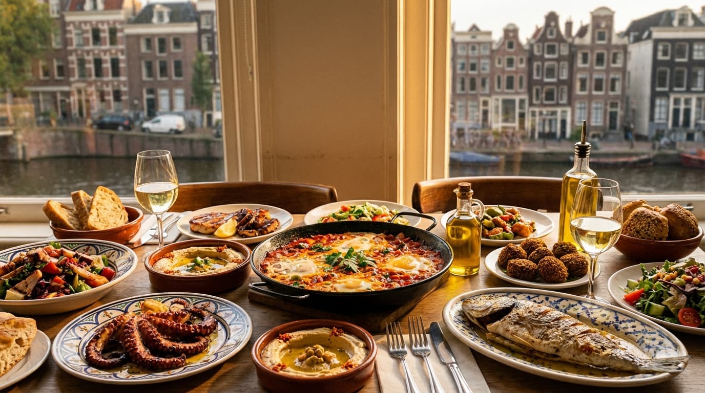 Where to Find the Best Mediterranean in Amsterdam