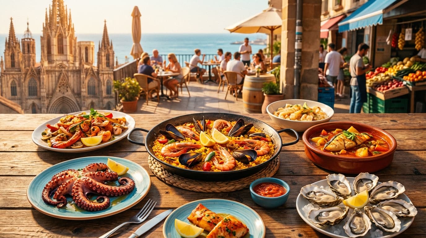 Where to Find the Best Seafood in Barcelona
