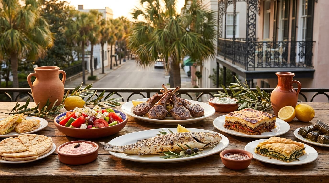 Where to Find the Best Greek in Charleston