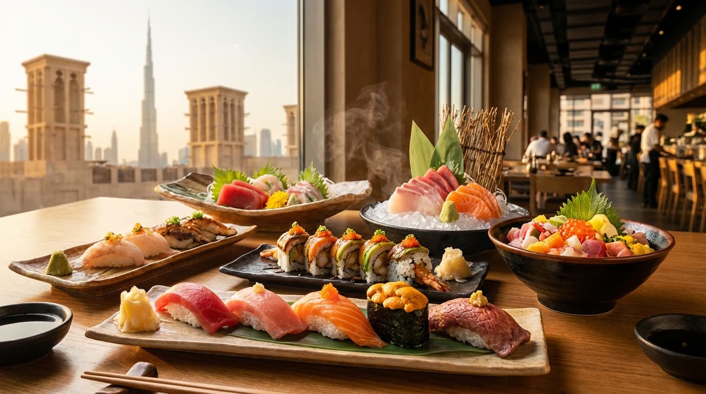 Where to Find the Best Sushi in Dubai