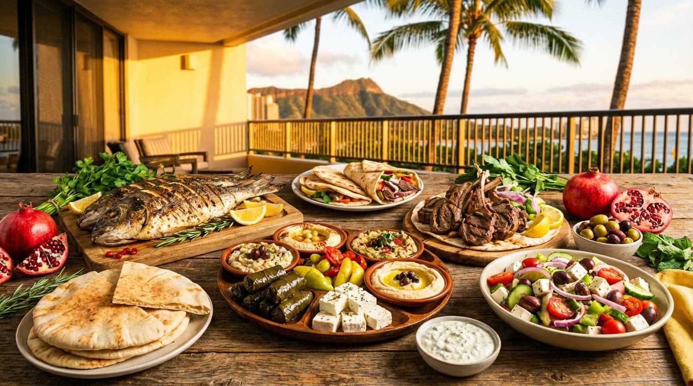 Where to Find the Best Mediterranean in Honolulu