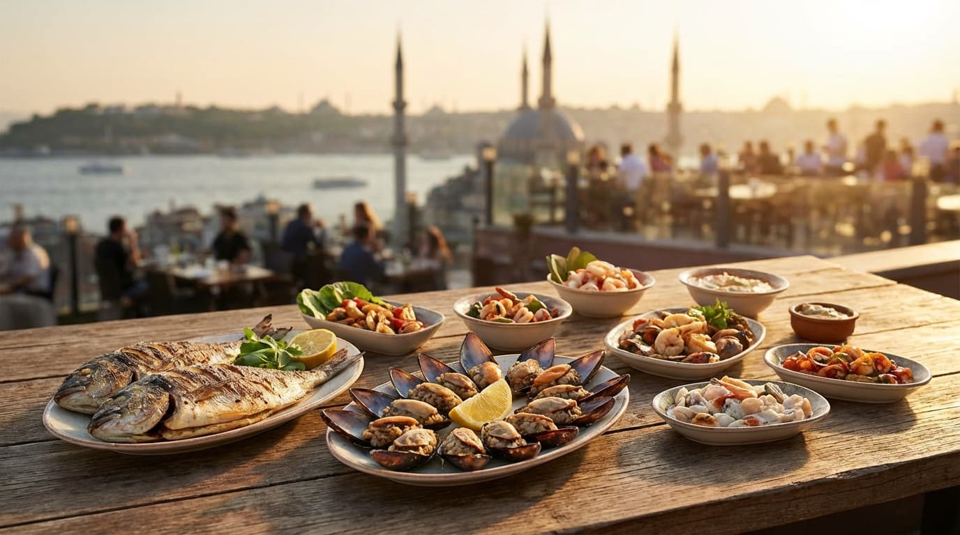 Where to Find the Best Seafood in Istanbul