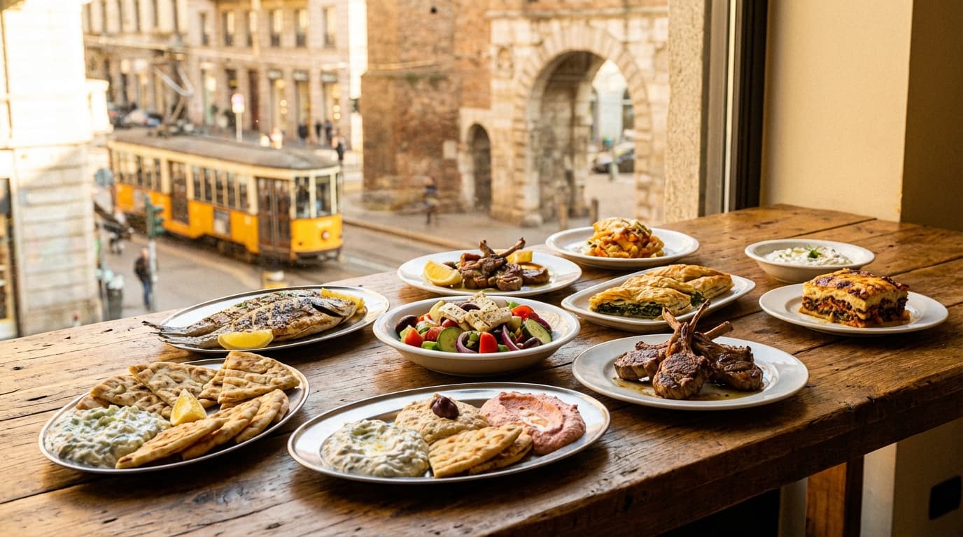 Where to Find the Best Greek in Milan