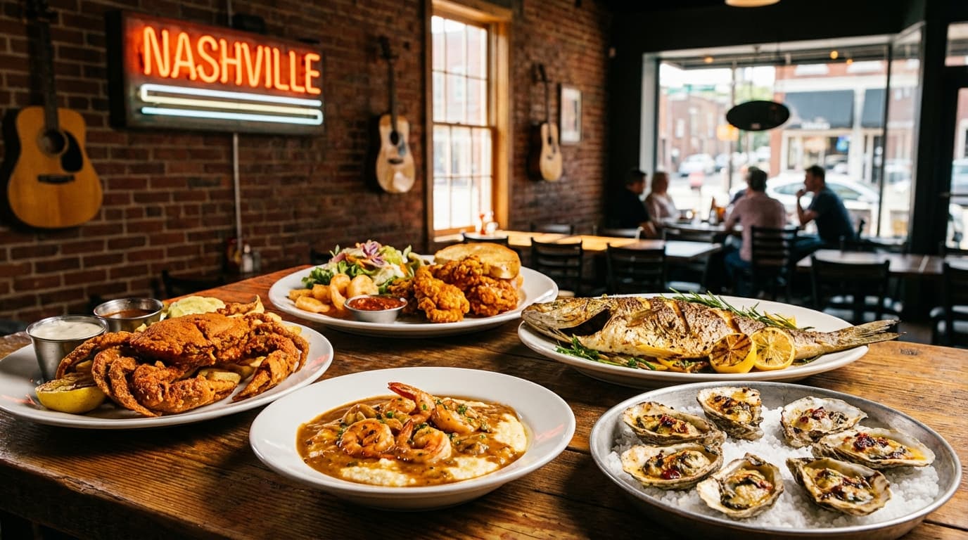 Where to Find the Best Seafood in Nashville