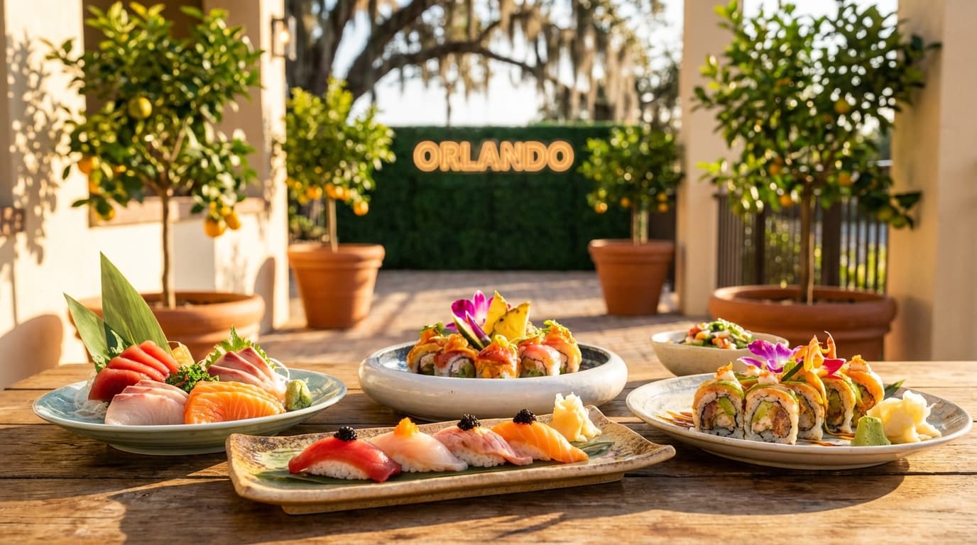 Where to Find the Best Sushi in Orlando
