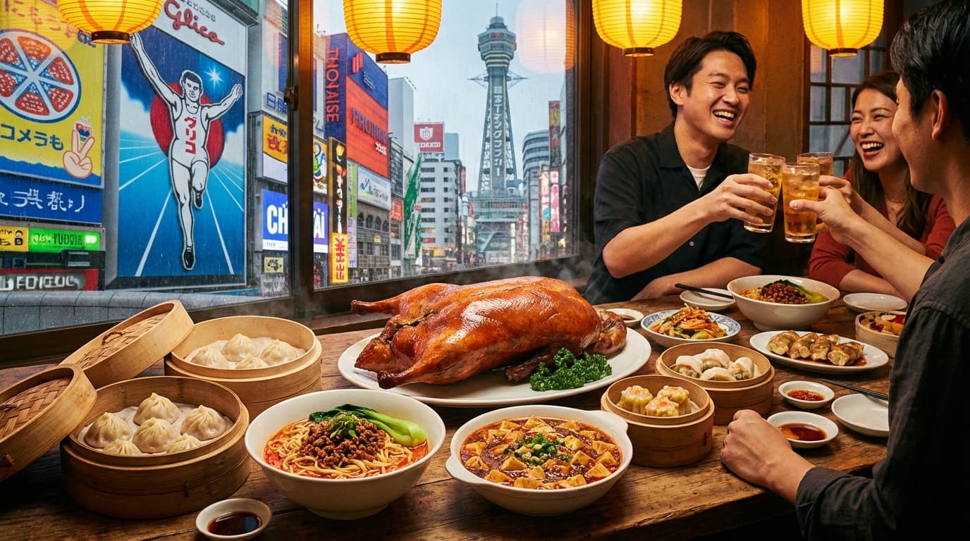 Where to Find the Best Chinese in Osaka