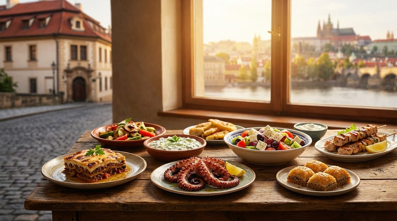 Where to Find the Best Greek in Prague