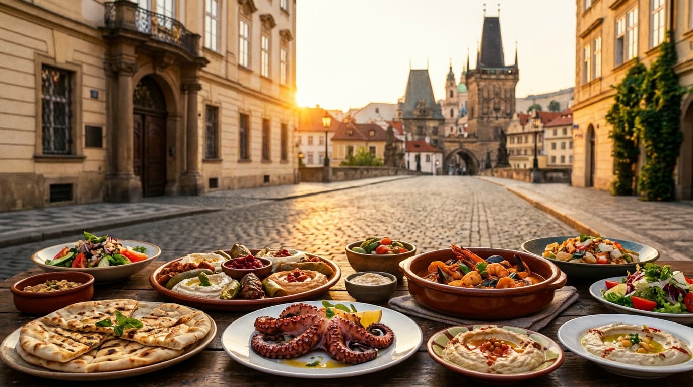 Where to Find the Best Mediterranean in Prague