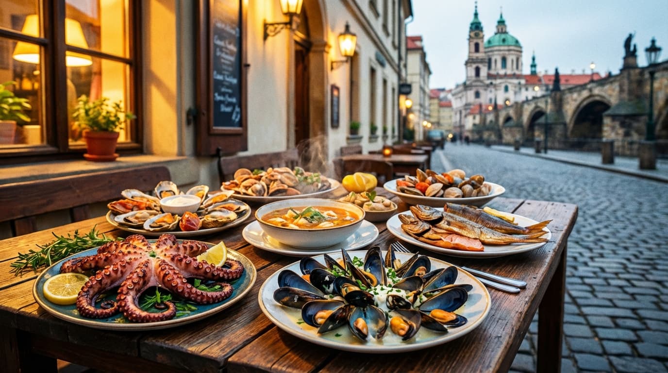 Where to Find the Best Seafood in Prague