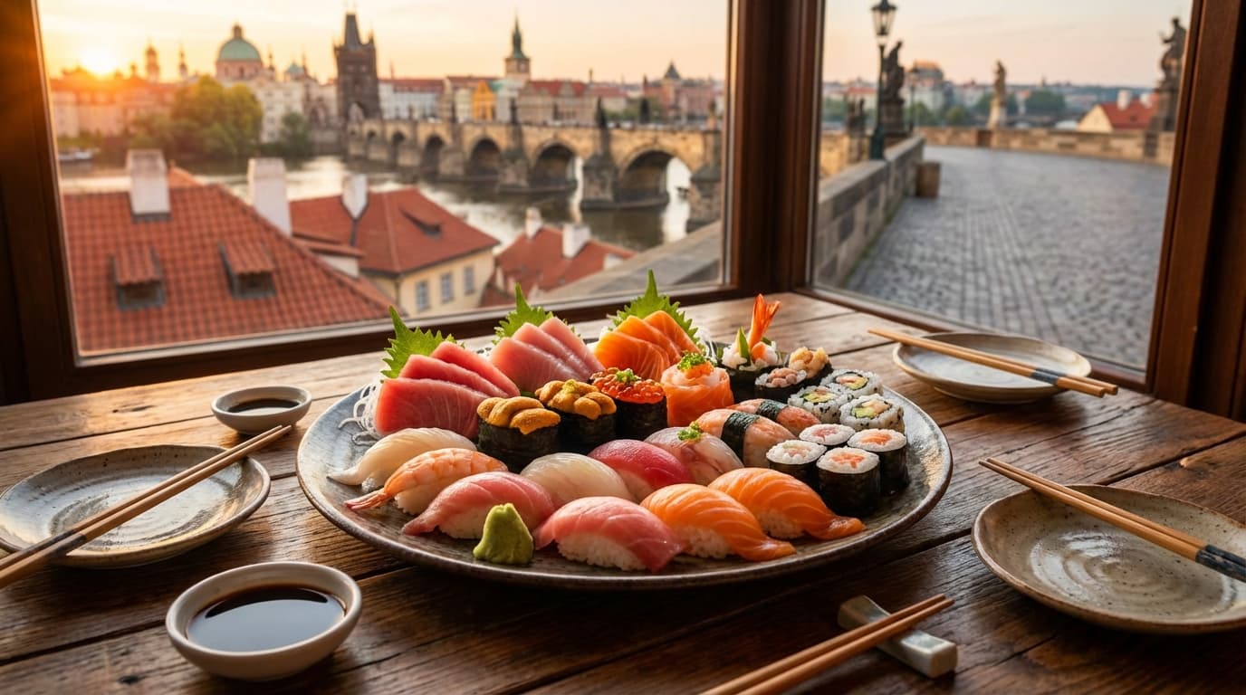 Where to Find the Best Sushi in Prague