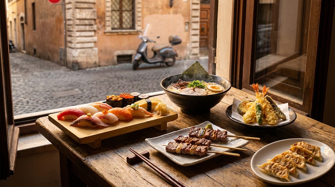 Where to Find the Best Japanese in Rome