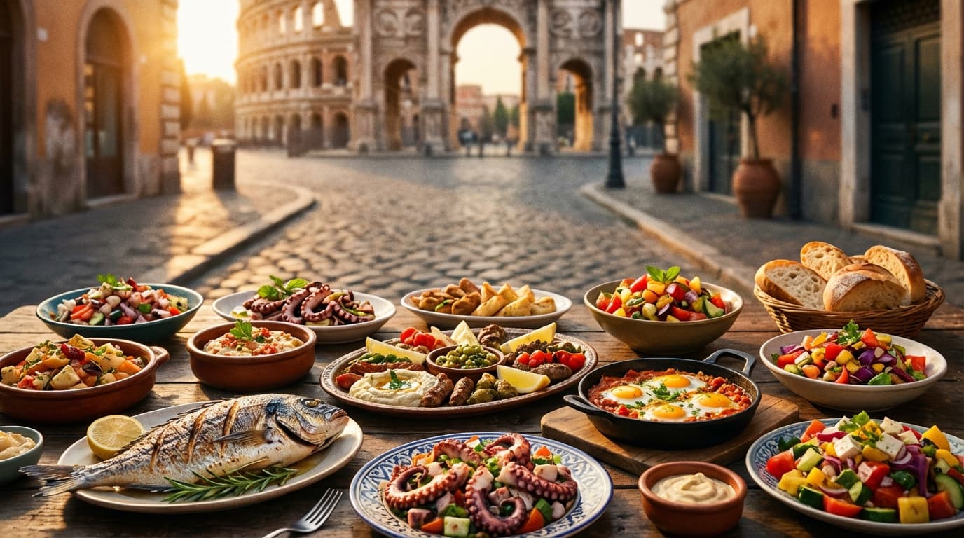 Where to Find the Best Mediterranean in Rome