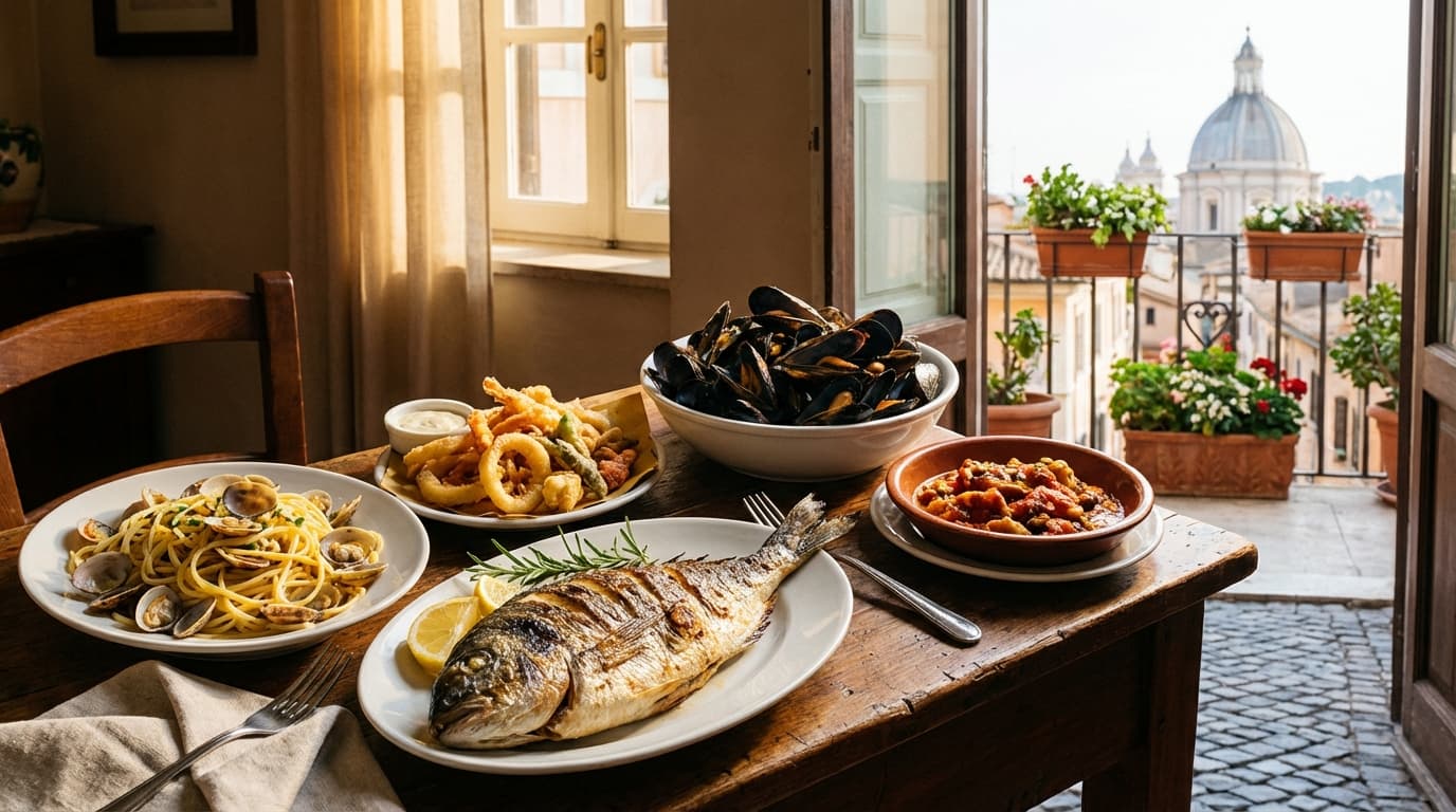 Where to Find the Best Seafood in Rome