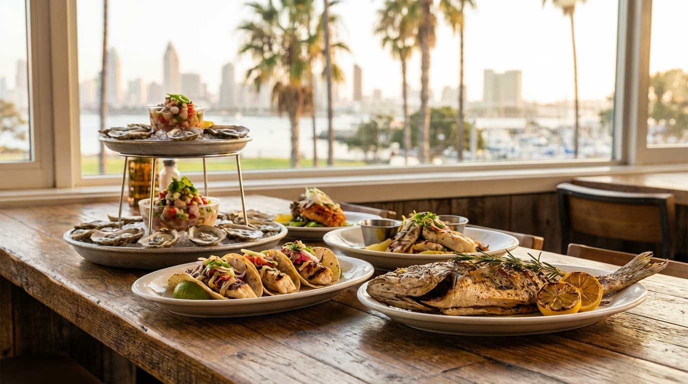 Where to Find the Best Seafood in San Diego