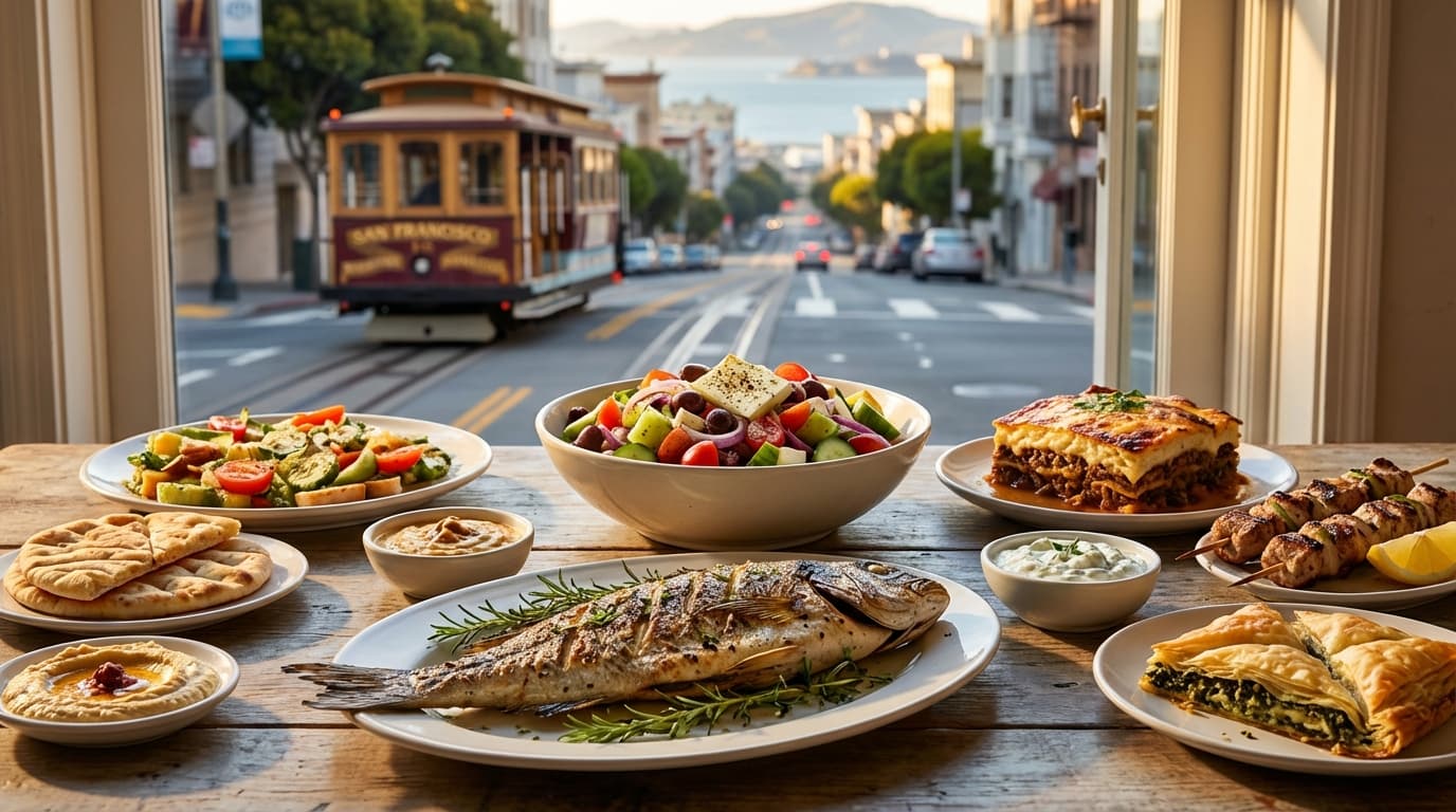 Where to Find the Best Greek in San Francisco