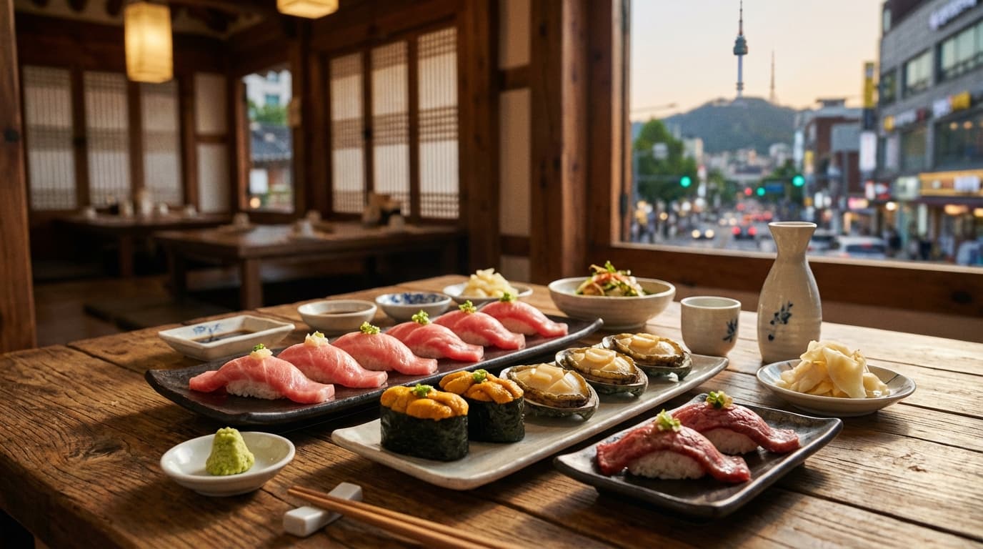 Where to Find the Best Sushi in Seoul