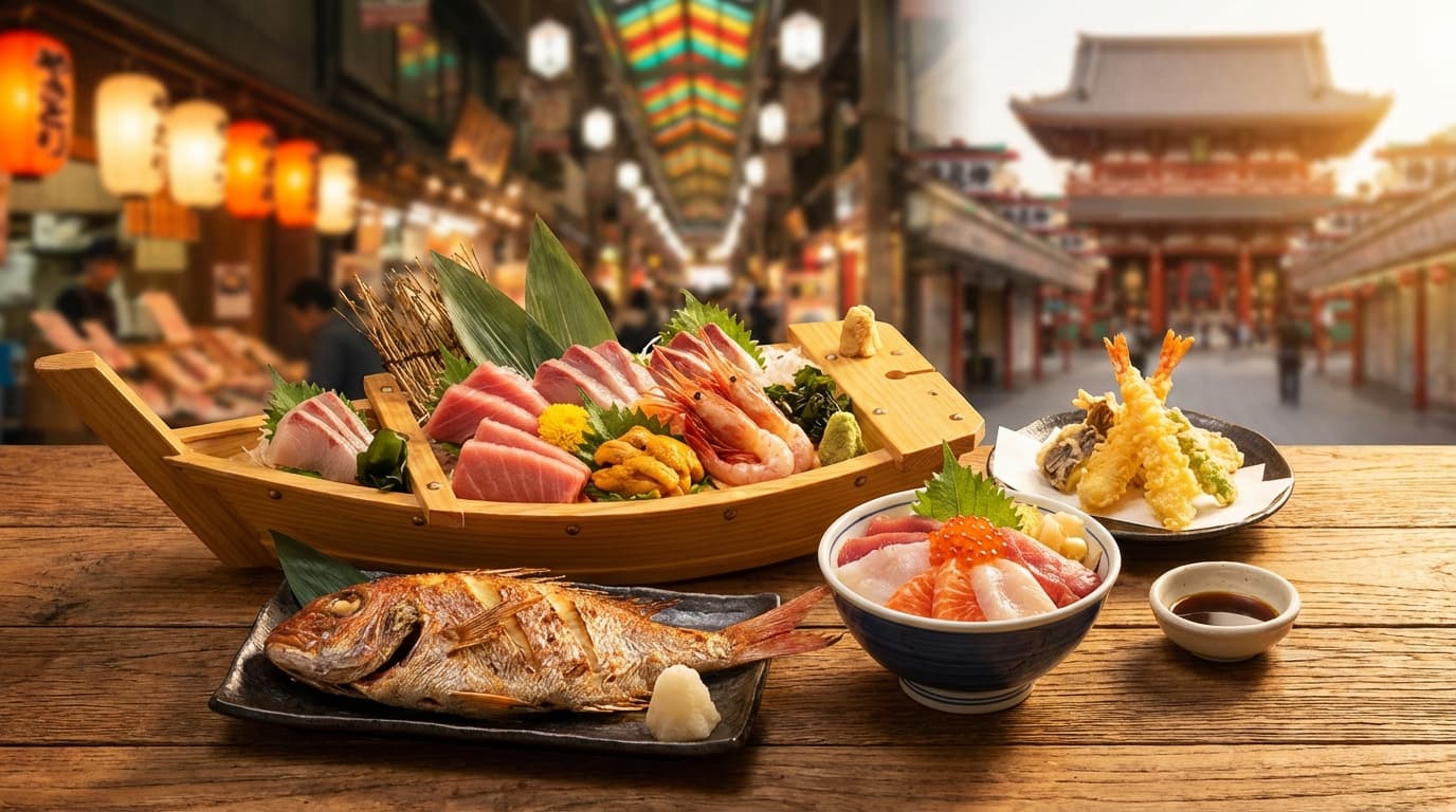 Where to Find the Best Seafood in Tokyo
