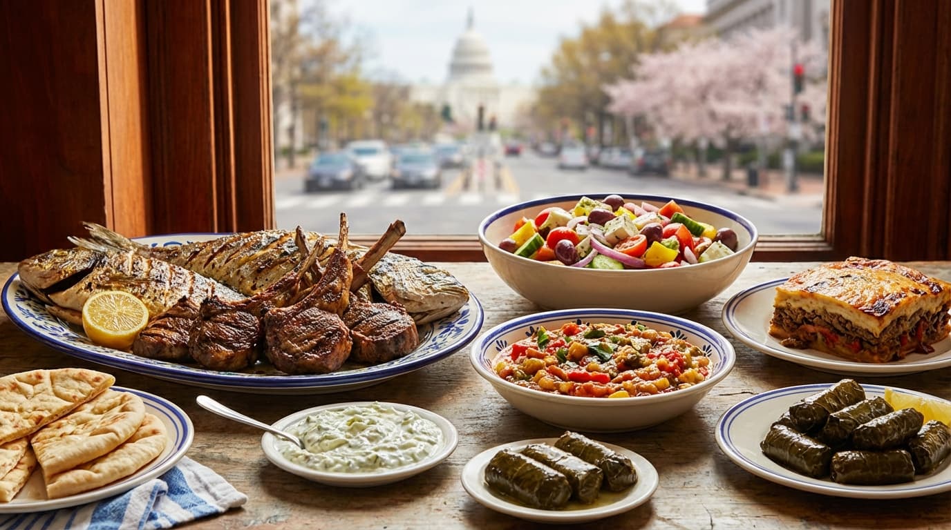 Where to Find the Best Greek in Washington DC