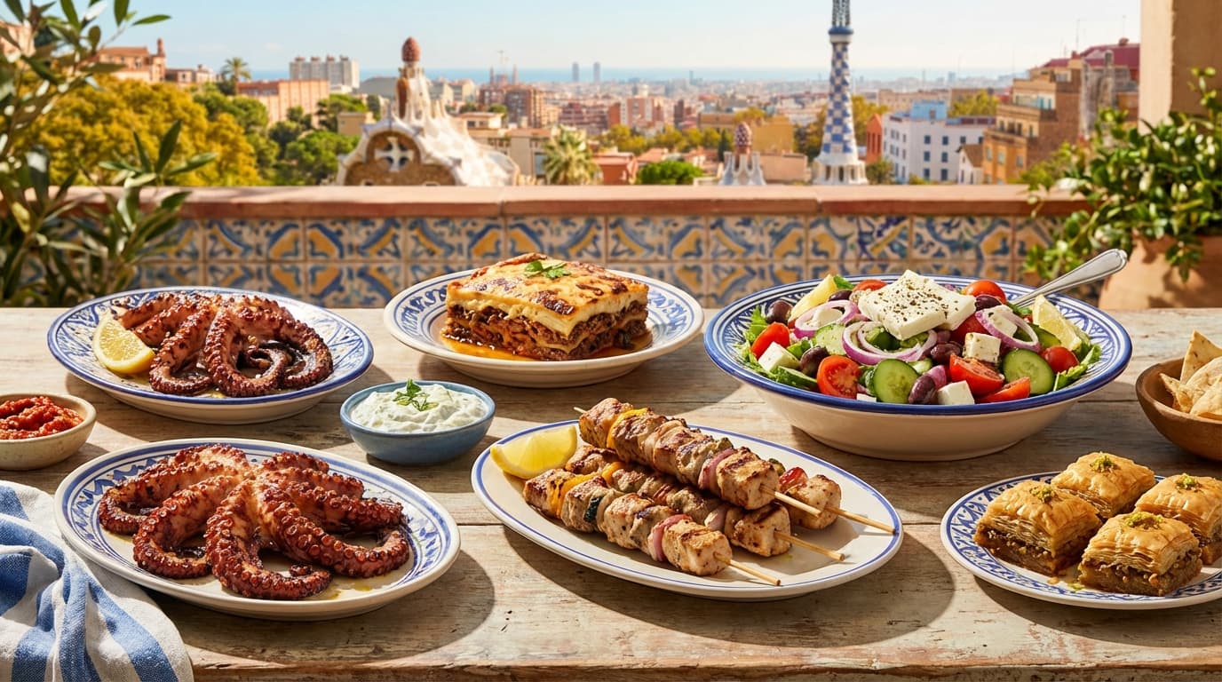 Where to Find the Best Greek in Barcelona