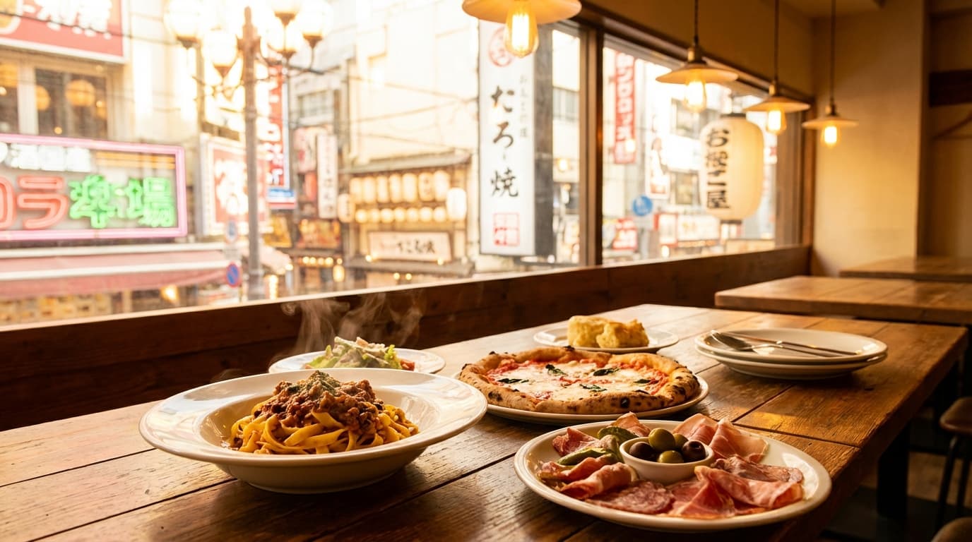 Where to Find the Best Italian in Osaka