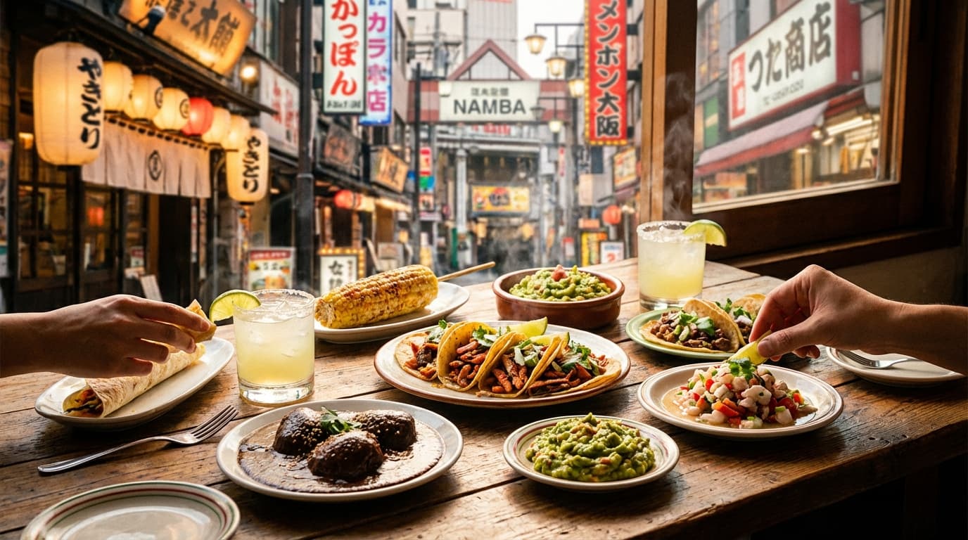 Where to Find the Best Mexican in Osaka