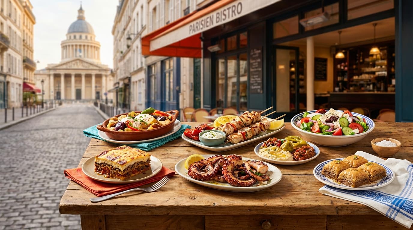 Where to Find the Best Greek in Paris
